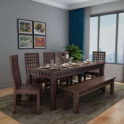 #DiningTableAndChairs 
with bench