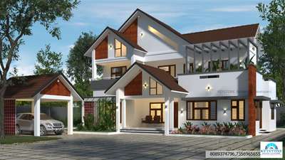 3D max rendering
residence building.
2450 sq feet