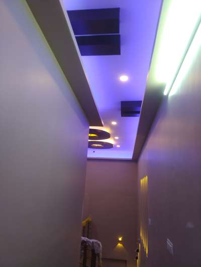 ceiling with LED strips