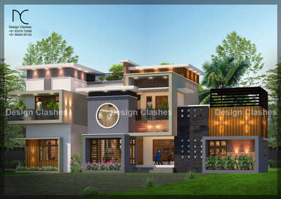 #KeralaStyleHouse  #kerala_architecture #MrHomeKerala  #Malappuram  #house_exterior_designs #westernhouse #vasthu_consultancy