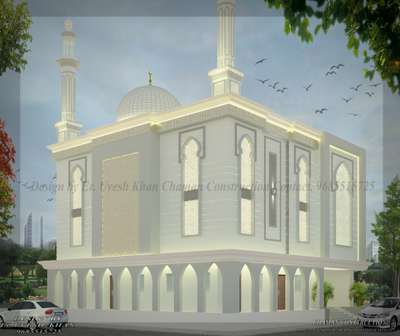 #3drending  #nightrendering  #exteriordesigns  #masjiddesigns