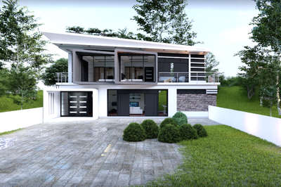 ❤‍🔥✨️ #KeralaStyleHouse #modernhome #architecturedesigns #archkerala #keraladesigns