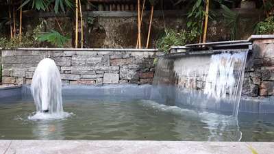 Minimalistic water Fountain at manacaud Trivandrum.