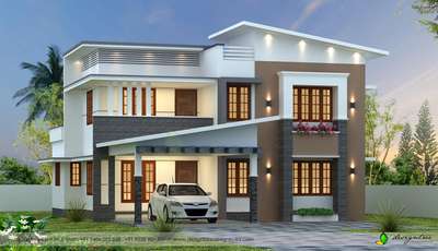 Proposed Design  #architecturedesigns  #kerala_architecture  #designtree  #ContemporaryDesigns  #kottayam  #contemporary  #Architect  #budgethouses  #CivilEngineer