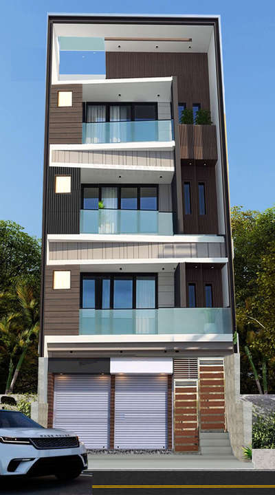 20 Feet front Exterior design ₹₹₹  #sayyedinteriordesigner  #ElevationDesign  #exteriordesig