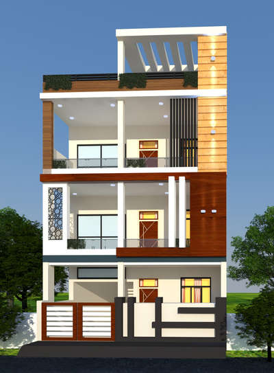 3 D Elevation by Changal Buildcon Architch & Constrution Bagru