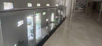 stainlessteel glass handrail