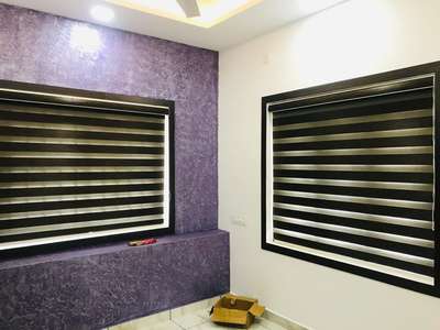 zebra blind curtain