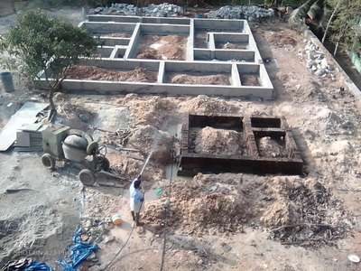 #aerial view of my new project at attingal