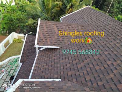 Shingles roofing work🏡