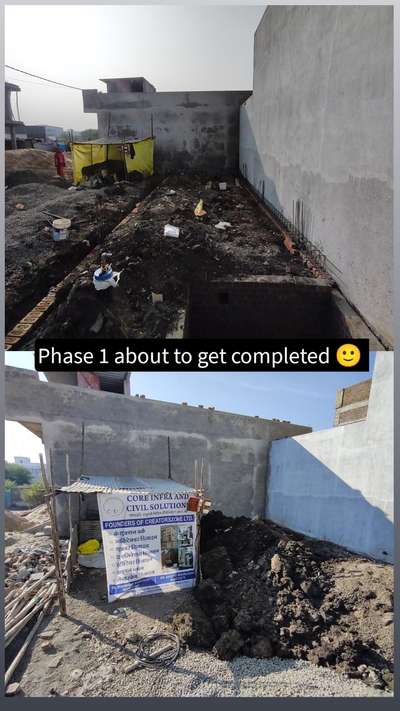 Phase 1 (Plinth level) is about to get completed for Client from Kolo app Mr.Pal.
Site started for client from Kolo app Shri Dharmendra Pal at Indore. #CivilEngineer #HouseConstruction #InteriorDesigner #CONSULTANCY #engineers