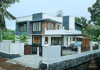 One of our completed project at Puthancruz, Ernakulam district 
.
.
Project Style: Contemporary Style 
Area : 3116 sqft
Plot Area: 14 cents 
For your complete architectural and interior requirements please contact 91 953 9999 885 

 #wearchdevelopers #homeconstructionproject #Architectural&Interior #HouseConstruction #HouseRenovation #KeralaStyleHouse #modernhousedesigns #ContemporaryDesigns #ContemporaryHouse #HomeDecor #trendingdesign #Developers  #