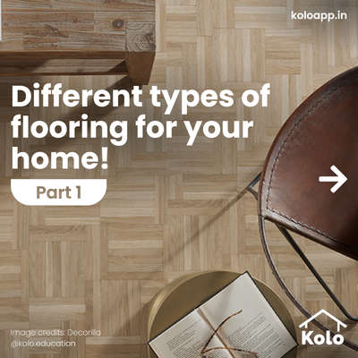 Check out different kinds of flooring for your home - Part 1.

Tap ➡️ to view the next pages of flooring options for you to choose from. 

Which one is your favourite out of the lot? 😁 Let us know in the comments ⤵️

Learn tips, tricks and details on Home construction with Kolo Education 🤩 

If our content helped you, do tell us how in the comments ⤵️ 

Follow us on Kolo Education to learn more!!! 

#education #construction #woodwork #interiors #interiordesign #home #furniture #design #flooring #expert #koloeducation #categoryop