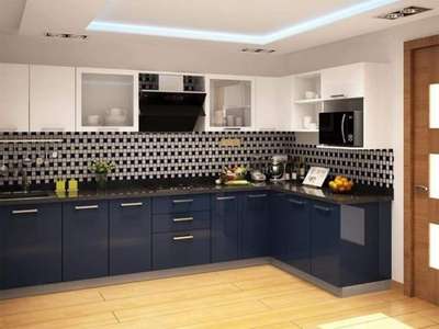 Modular kitchen #L-Shape design