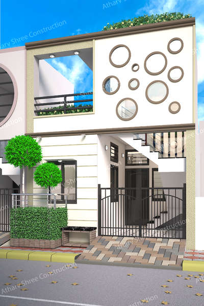 Elevation should be attractive and also technically executable on site. Contact us for realistic and workable Elevations, Floor Plannings (vastu), Interior designing, Terrace Plannings,  Exterior designing etc...
 #ElevationDesign  #exteriordesigns  #rendering3d  #realistic  #planning