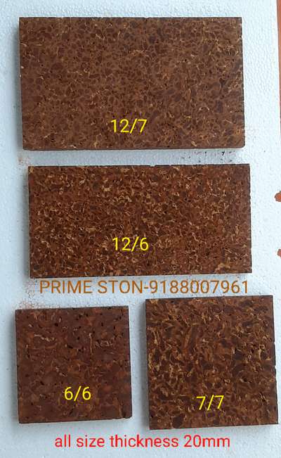 💚100% Natural Laterite Stone Cladding Tiles💚

" Prime Ston"
The Biggest Laterite Cladding Tiles Manufacturer
100% Best Quality with latest CNC technology slicing, edge cutting and Quality Packing 

Available Sizes 
300×180 mm  20mm thickness(12/7 inch)
300×150 mm  20mm thickness(12/6 inch)
180×180 mm  20mm thickness( 7/7 inch)
150×150 mm  20mm thickness( 6/6 inch)

Contact - 
            Mobile. 91 88 007 961,      8547811806
              Office. 884 888 3600

primelaterite@gmail.com 
www.primestone.co. in
