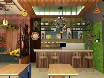 cafe interior design....
shrinagar project..... #view  #viral