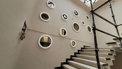 wall design concept staircase