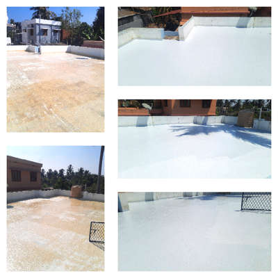 Recently completed Waterproofing project with customer's choice of colour...