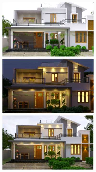 #homeelevation #ultramodern #ContemporaryHouse #KeralaStyleHouse #wudenhutinteriors