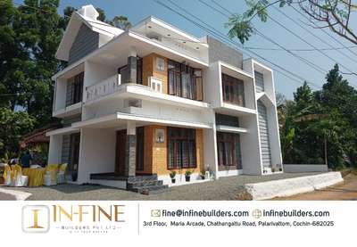 Work finished🏠
client Name : Jose Mathew
place : Kaduthuruthi,Kottayam
Area : 1350 sqft
Rate : 1450/sqft
For more Details
👉+91 8714335173
👉 www.infinebuilders.com
👉fine@infinebuilders.com  #construction #design #building #interiordesign