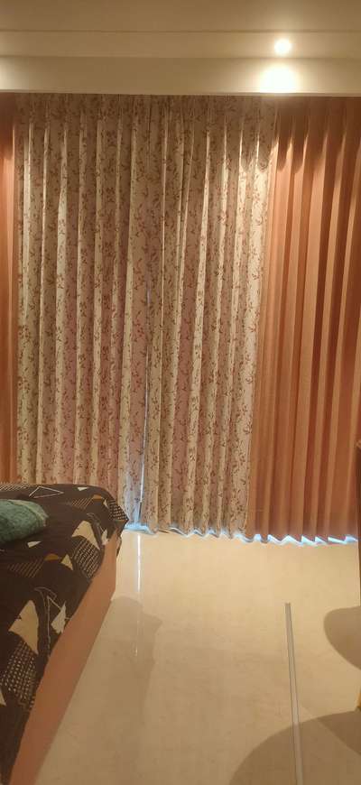 Curtains Pannel Designs with two Colours Combination ❤️