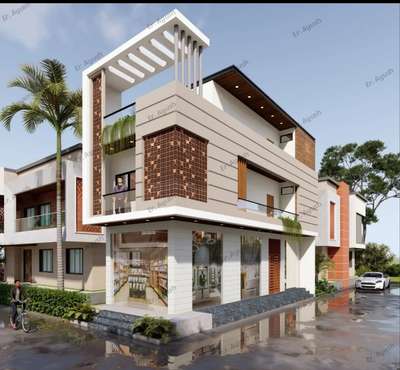 Framed your dream house with best exterior work... Wanna experience?
#HouseDesigns #ElevationDesign #HouseDesigns #exterior_Work #rendering3d #3D_ELEVATION