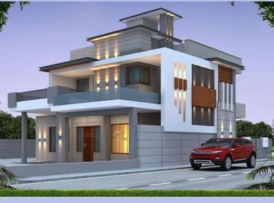 Luxury Exterior design  #exterior_Work #ElevationDesign #cornerhouse