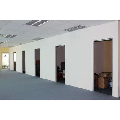 gypsum board partition or suspended false ceiling