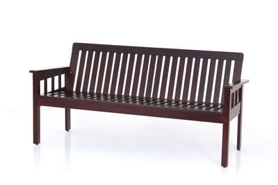 *Wooden Sofa*
wood-solid acacia
Black stained finish
Three seater