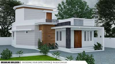 1079Sqft Contemporary single story home with Stair room @Chalakudy

Total cost as per finish 3D design: 15.86lakhs