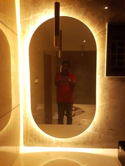 back light led mirror
site .valliyad
 architect. Abin,Igmi