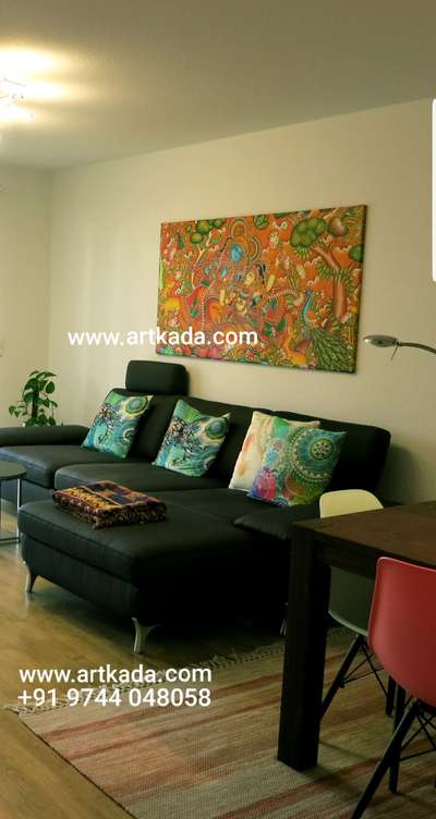 mural painting on canvas