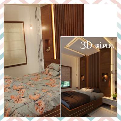 3d design and real view