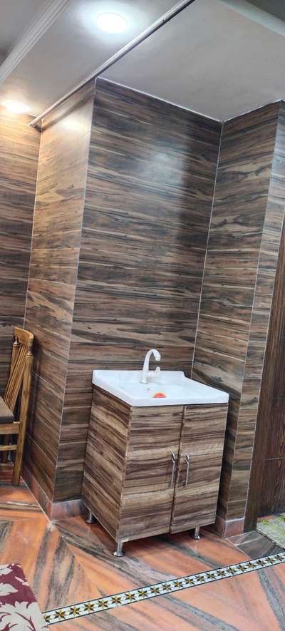 wash basin wooden work 
 #wooden #woodenbasin #kitchen #furnished