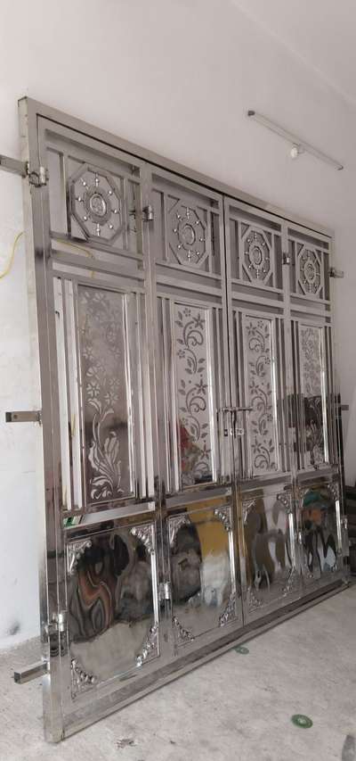 nizssfebrication
stainless steel gate with cnc design
 #9999235659saifi