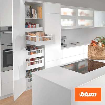 Optimize your kitchen space with the Blum Larder Unit - Space Tower, making the most of every inch.