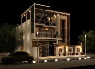 Exterior Design
35*50
 #FloorPlans #exteriordesigns #rendering #renderingdesign #exterior3D