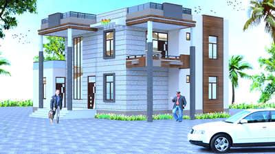 modern exterior elevation design 
ghar ka 3d elevation banwane ke sampark kare 9785624141 #HouseDesigns #jaipur
