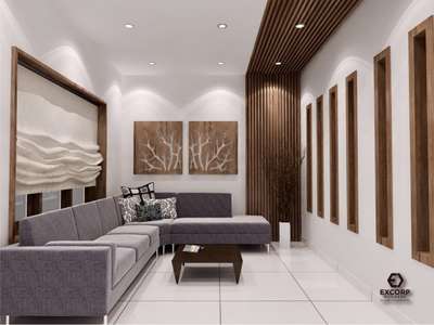 Living area 3D Concept