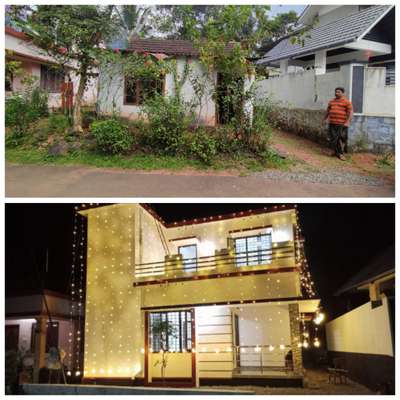 #Renovation #RSCONSTRUCTIONS @Thiruvella.
BEFORE & AFTER... 🥰