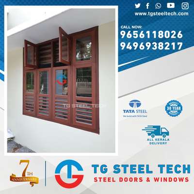 Tata gi steel windows and steel doors #SteelWindows #Steeldoor #tata