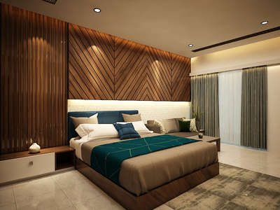 Bedroom Interior
finished with 710 grade Plywood and walnut veneer