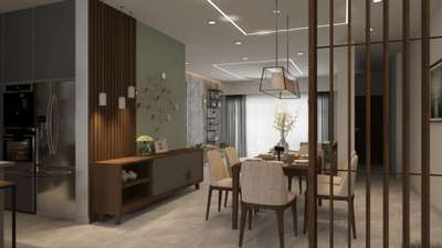 living and dining design #InteriorDesigner #LivingroomDesigns
