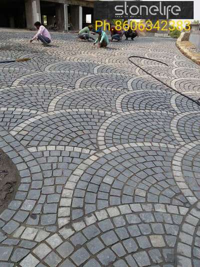 #Cobble stone#Landscaping#