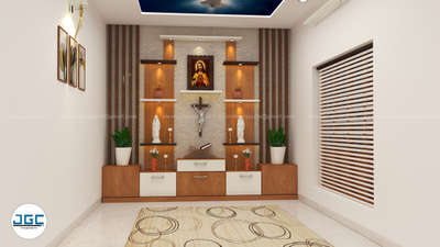 #prayer room # holy Spirit image at ceiling