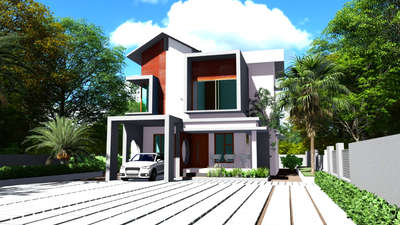 #Architect  #HouseDesigns  #engineering   #ContemporaryDesigns   #Malappuram   #keralahomeplans  #Wandoor  #keralahomedesignz