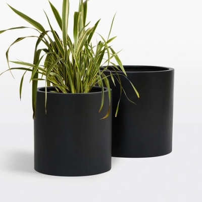 cylinder planter pot
Material FRP