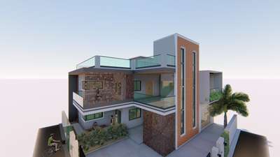Ankit residence at Indore,Mp
#Residencedesign #ElevationDesign #ElevationHome #3dbuilding