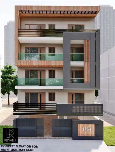 Exterior Designs by Building Supplies YADAV-STOCK  ROHINI , Delhi | Kolo
